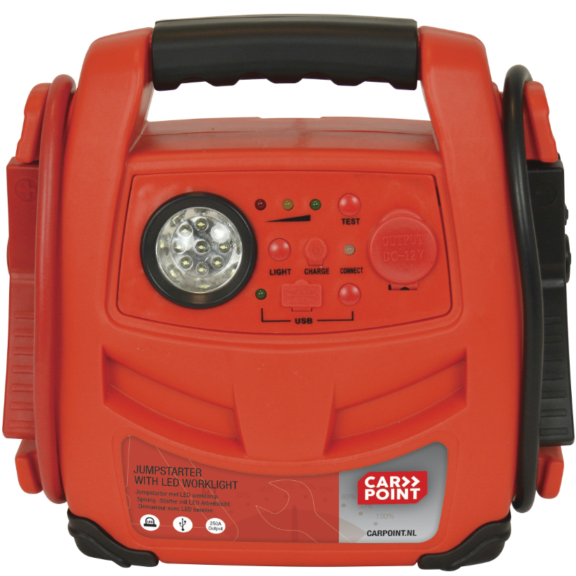 Review Carpoint jumpstart 12V 7AH LED